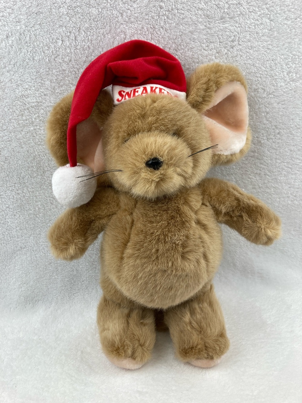 VTG 1988 Dayton Hudson “Sneakers” Plush Christmas Mouse Stuffed Animal 12”